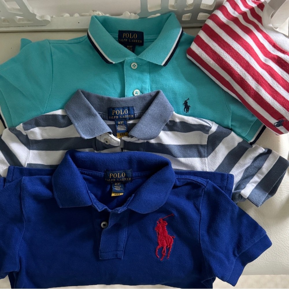 🐎Ralph Lauren Polo shirts Lot size 3T🐎